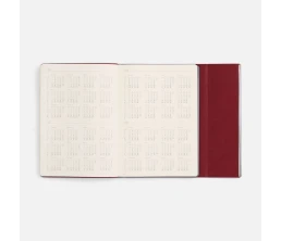 Ежедневник Petrus Flap, недатированный, красный