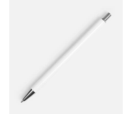 Ручка шариковая Slim Beam, белая