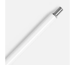 Ручка шариковая Slim Beam, белая