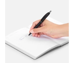 Ручка шариковая Bright Spark, черный металлик