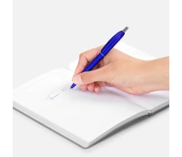 Ручка шариковая Bright Spark, синий металлик