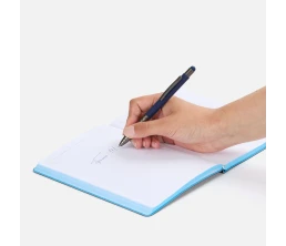 Ручка шариковая Digit Soft Touch со стилусом, синяя