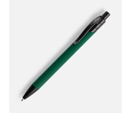 Ручка шариковая Undertone Black Soft Touch, зеленая