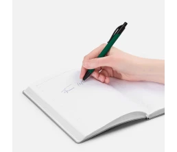 Ручка шариковая Undertone Black Soft Touch, зеленая