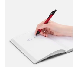 Ручка шариковая Undertone Black Soft Touch, красная