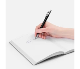 Ручка шариковая Undertone Metallic, черная