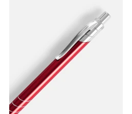 Ручка шариковая Undertone Metallic, красная