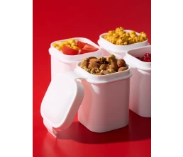 Ланчбокс для снеков Lunch Crunch, белый