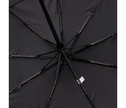 Складной зонт Dome Double с двойным куполом, черный