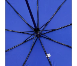 Складной зонт Dome Double с двойным куполом, синий