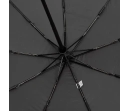 Складной зонт Dome Double с двойным куполом, серый