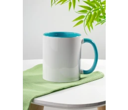 Кружка Promo Plus для сублимационной печати, бирюзовая