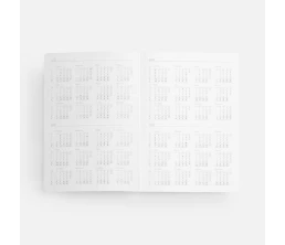 Ежедневник Boom, недатированный, черный с серым