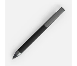 Ручка шариковая Standic с подставкой для телефона, черная