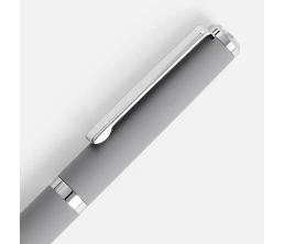Ручка шариковая Inkish Chrome в футляре, серая