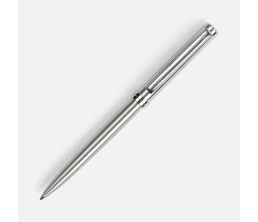 Ручка шариковая Delgado, серебристая