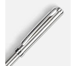 Ручка шариковая Delgado, серебристая