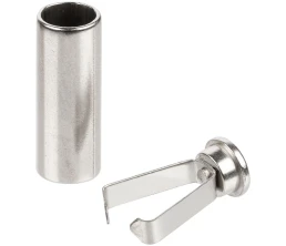 Наконечник для шнурка Nozzle, серебристый