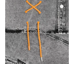 Наконечник для шнурка Nozzle, серебристый