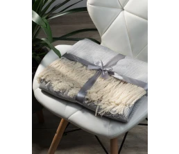 Плед «Сенеж», серый