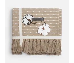 Лейбл кожаный Pasek, S, серый