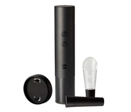 Винный набор HuoHou Electric Wine Bottle Opener 4 in 1, черный