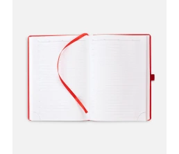 Ежедневник Favor Gold, недатированный, красный