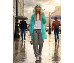 Дождевик Rainman Zip, бирюзовый (тиффани)