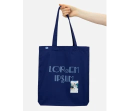 Холщовая сумка Avoska, темно-синяя (navy)