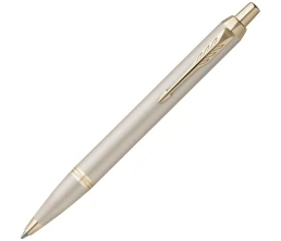 Ручка шариковая Parker IM Professionals Monochrome Champagne, золотистая