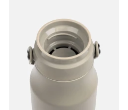 Термобутылка Tateyama, серо-бежевая