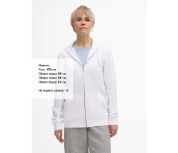 Толстовка унисекс Calipso, белая