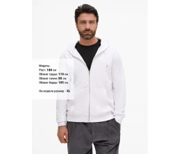 Толстовка унисекс Calipso, белая