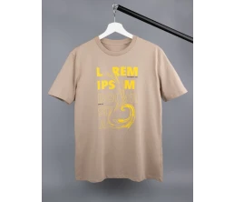 Футболка унисекс Legend, серо-бежевая