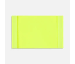 Лейбл тканевый Epsilon, XL, желтый неон