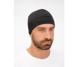 Шапка спортивная GoHead, черная Шапка спортивная GoHead, черная