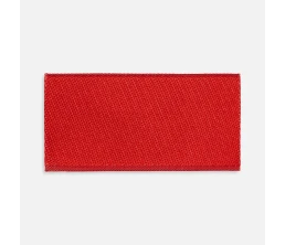 Лейбл тканевый Epsilon, XXS, красный