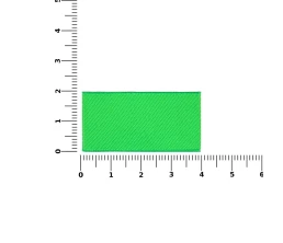 Лейбл тканевый Epsilon, XXS, зеленый неон