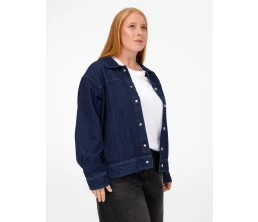 Куртка джинсовая O1, черная