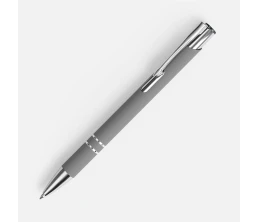 Ручка шариковая Keskus Soft Touch, серая