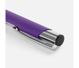 Ручка шариковая Keskus Soft Touch, фиолетовая