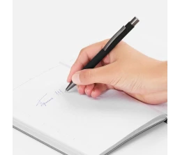 Ручка шариковая Atento Soft Touch, черная