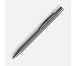 Ручка шариковая Atento Soft Touch, серая