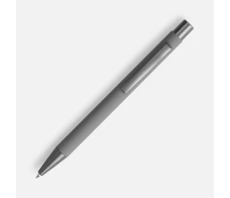 Ручка шариковая Atento Soft Touch, серая