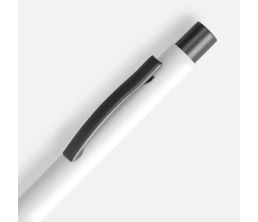 Ручка шариковая Atento Soft Touch, белая