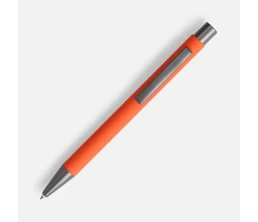 Ручка шариковая Atento Soft Touch, оранжевая