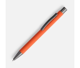 Ручка шариковая Atento Soft Touch, оранжевая