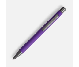 Ручка шариковая Atento Soft Touch, фиолетовая