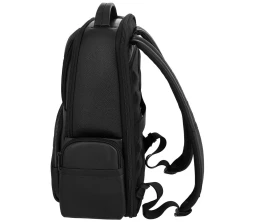 Кожаный рюкзак для ноутбука Santiago, черный