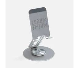 Подставка для смартфона Smartic, серебристая